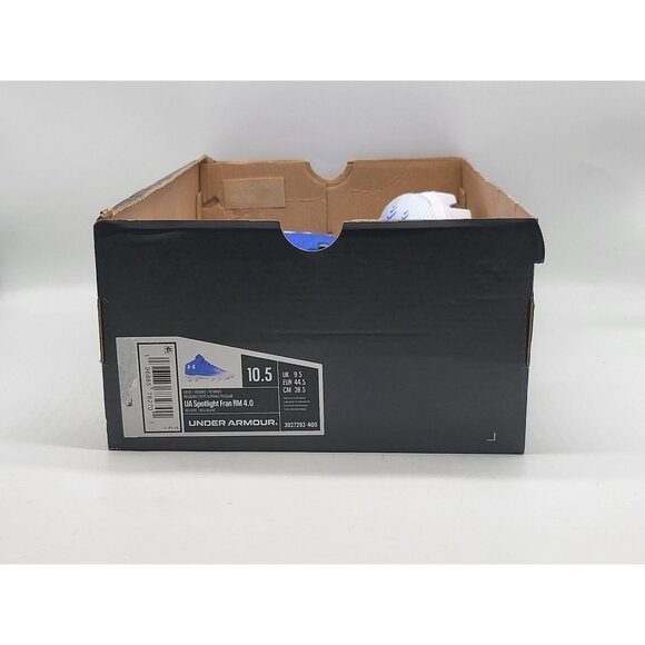 Under Armour Spotlight Franchise RM 4.0 Mens 10.5 Royal Blue Football Cleats main image 5